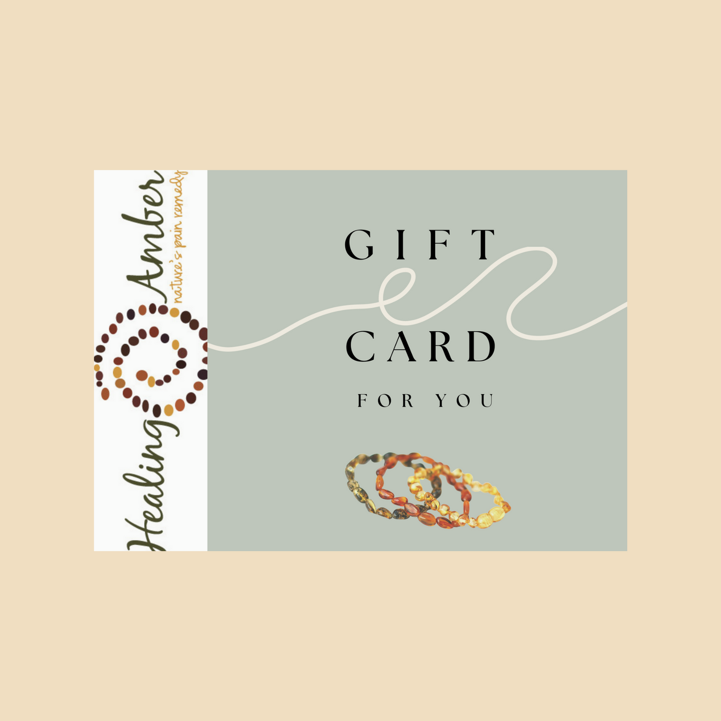 Healing Amber Gift Card