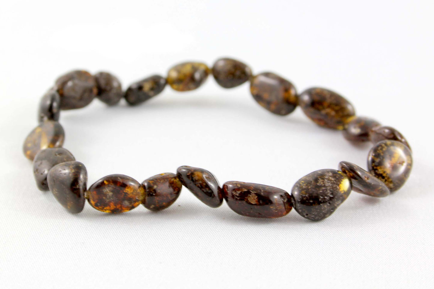 Molasses Olive Speckle-Oval-9" clasp