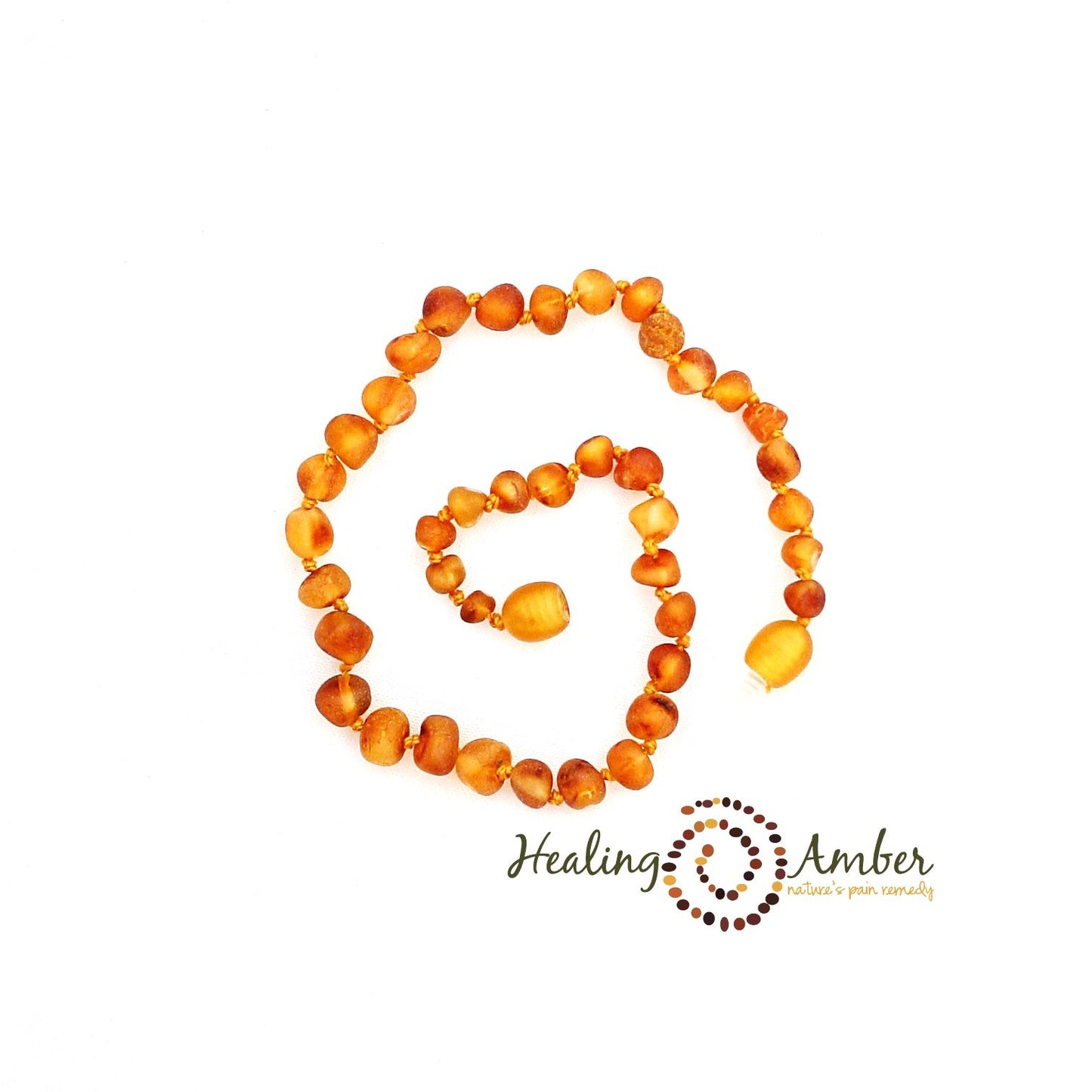 Raw Caramel-Circle-5.5" clasp