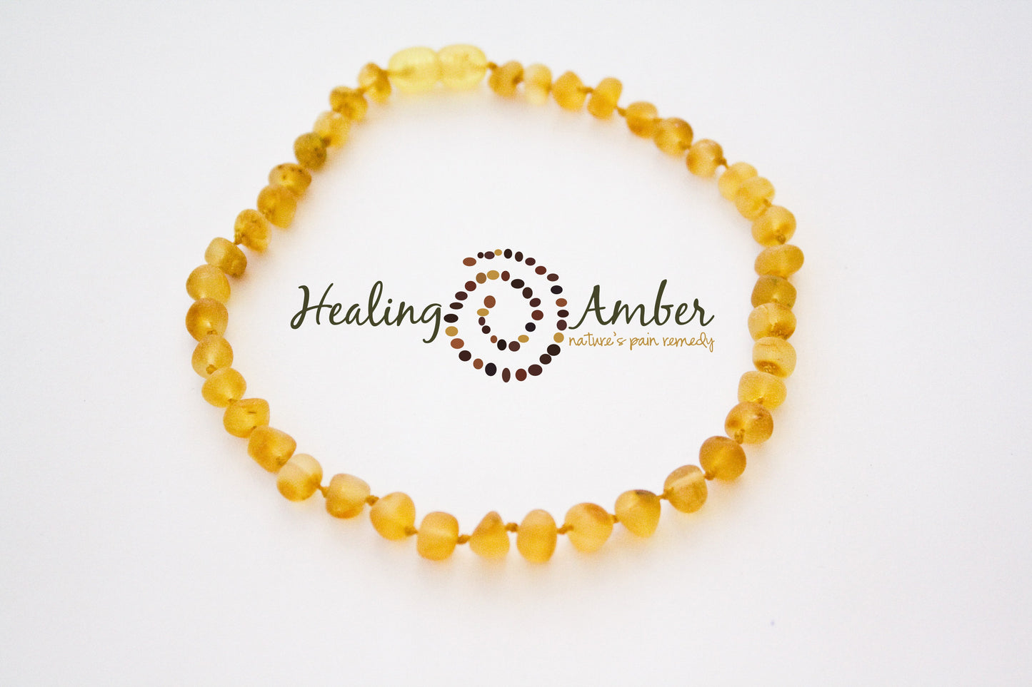 Raw Gold-Circle-6.5" clasp