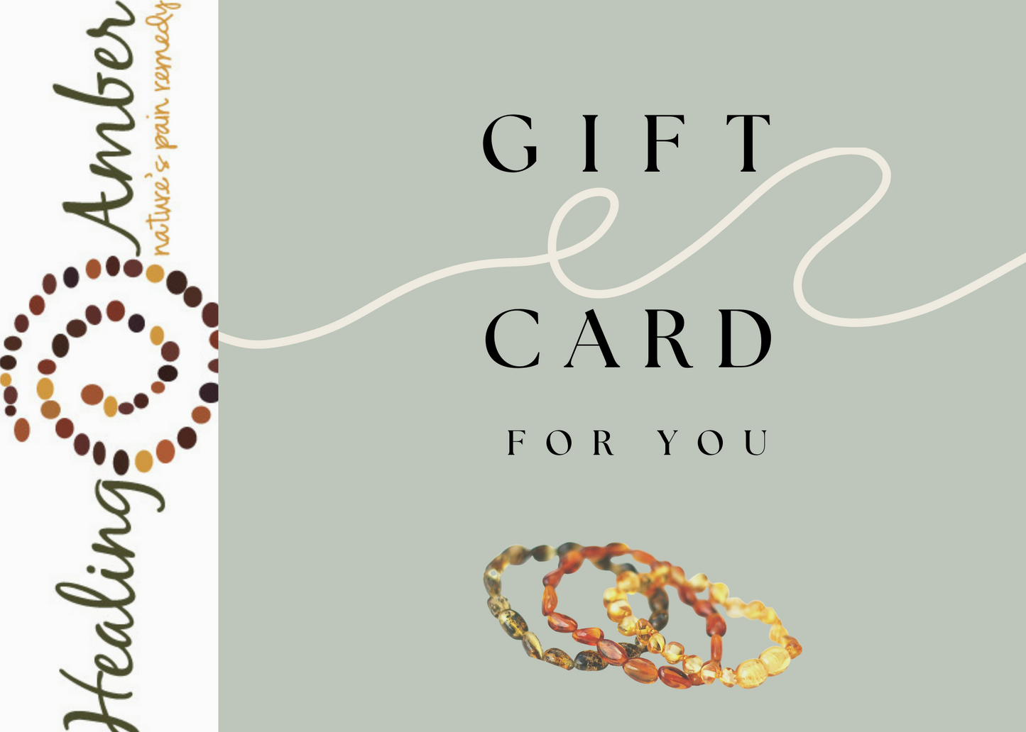 Healing Amber Gift Card
