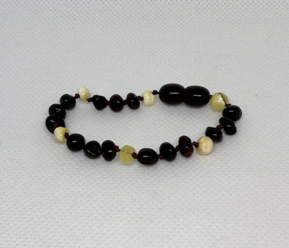 Molasses/Cream-Circle-5.5" clasp
