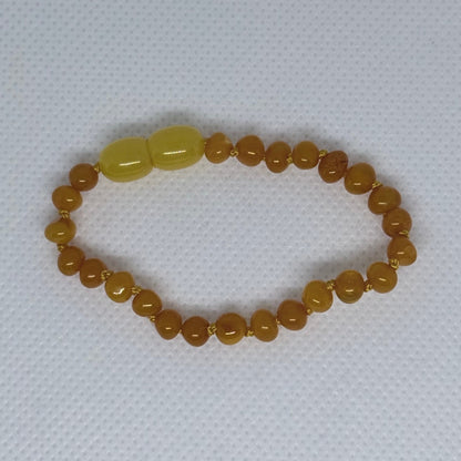 Dark Cream-Circle-5.5" clasp