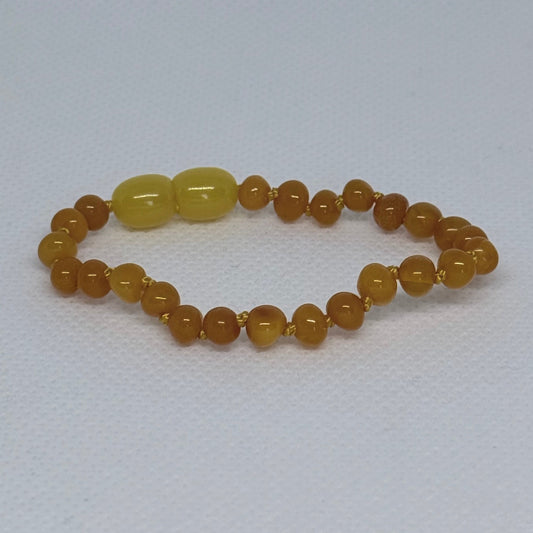 Dark Cream-Circle-5.5" clasp