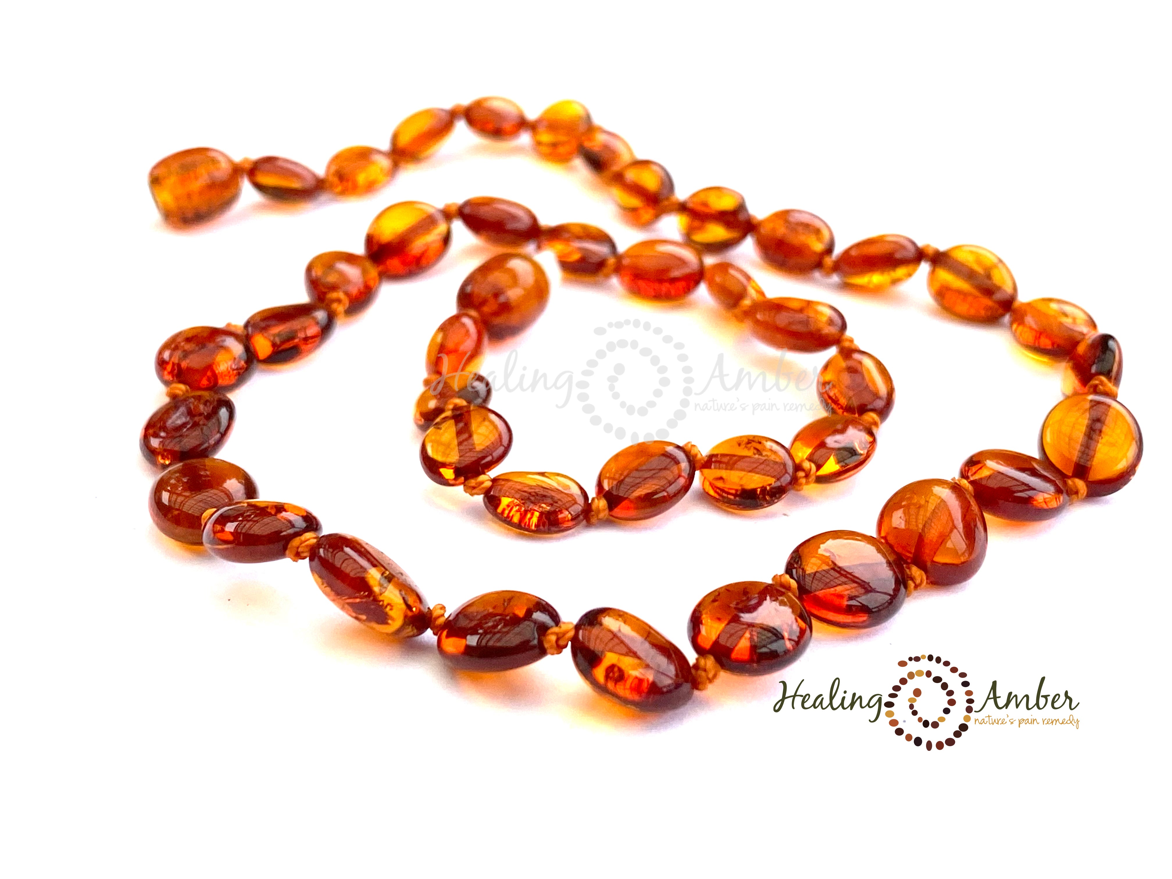 Amber clearance healing necklace