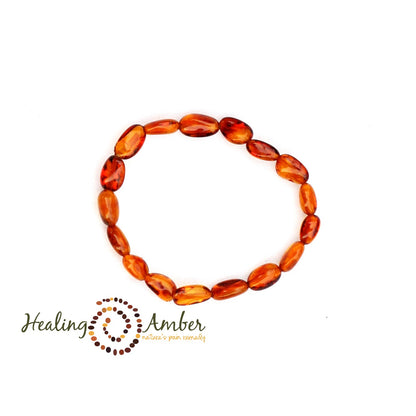 Caramel-Oval-9" stretch